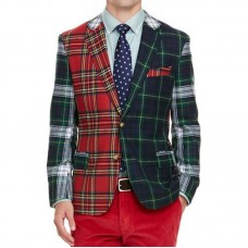 Men's plaid blazer HE1403-01-04