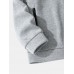 Men Knitted Pure Solid Color Zip Double Pockets Hooded Casual Hooded Jackets