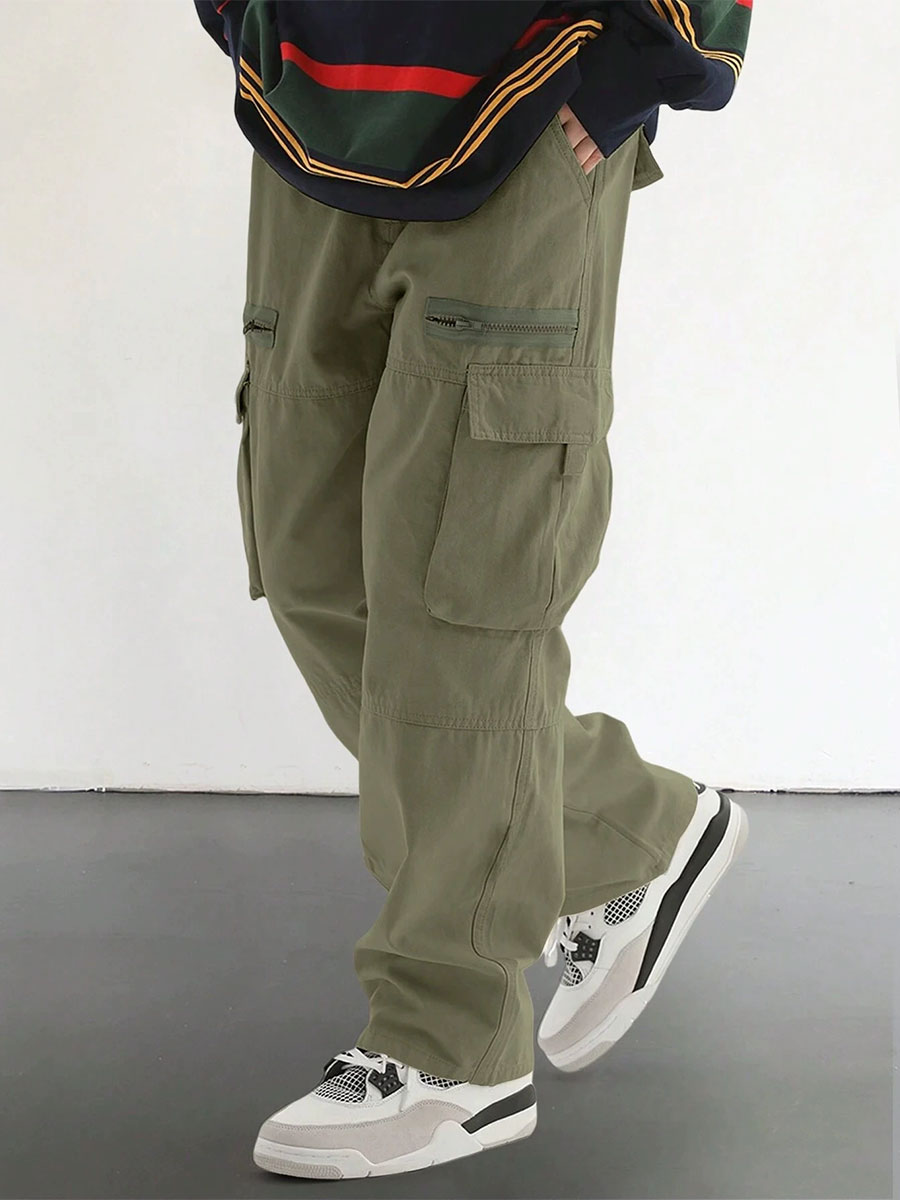 Men's Retro Overalls Pants